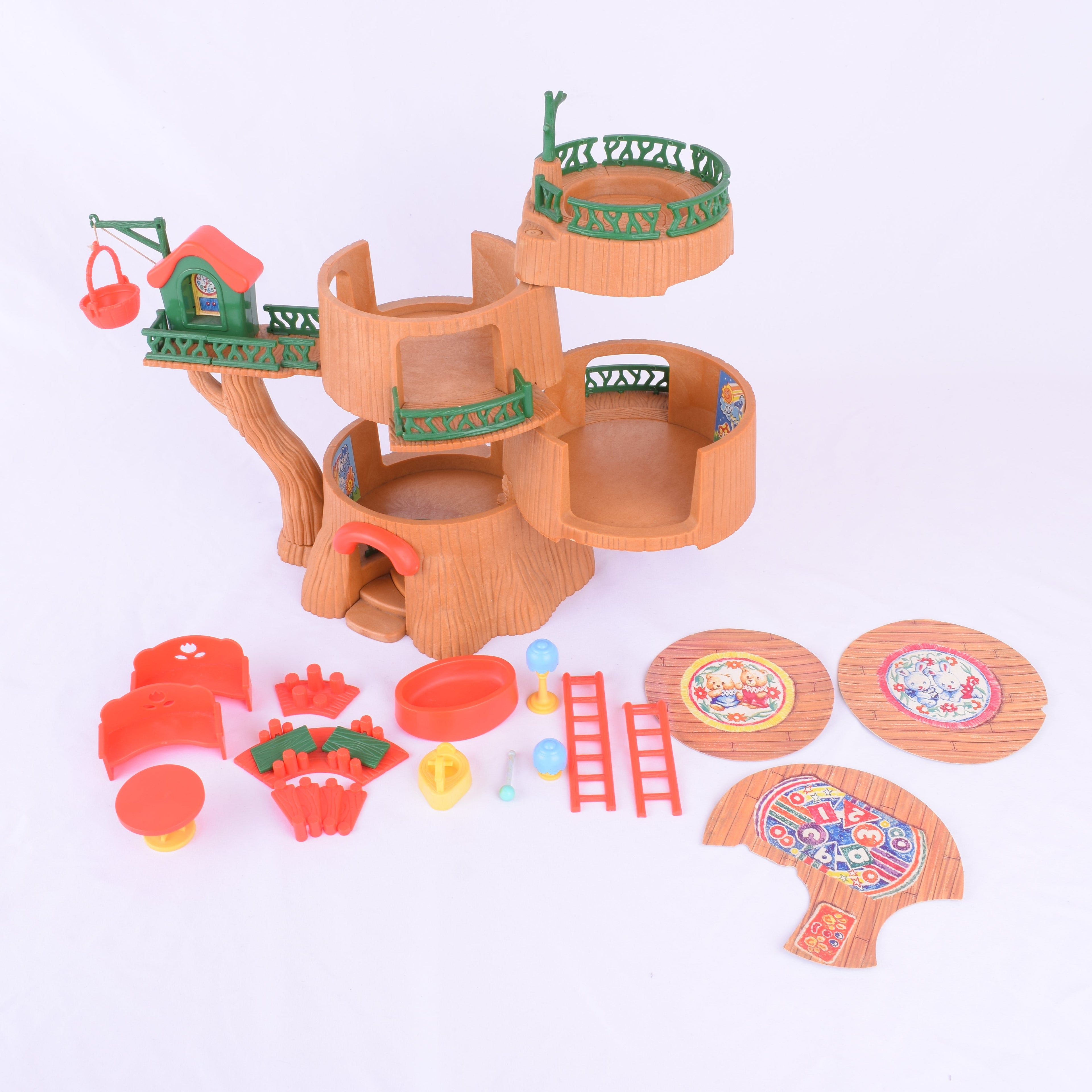 Vintage Sylvanian Families Nursery Treehouse