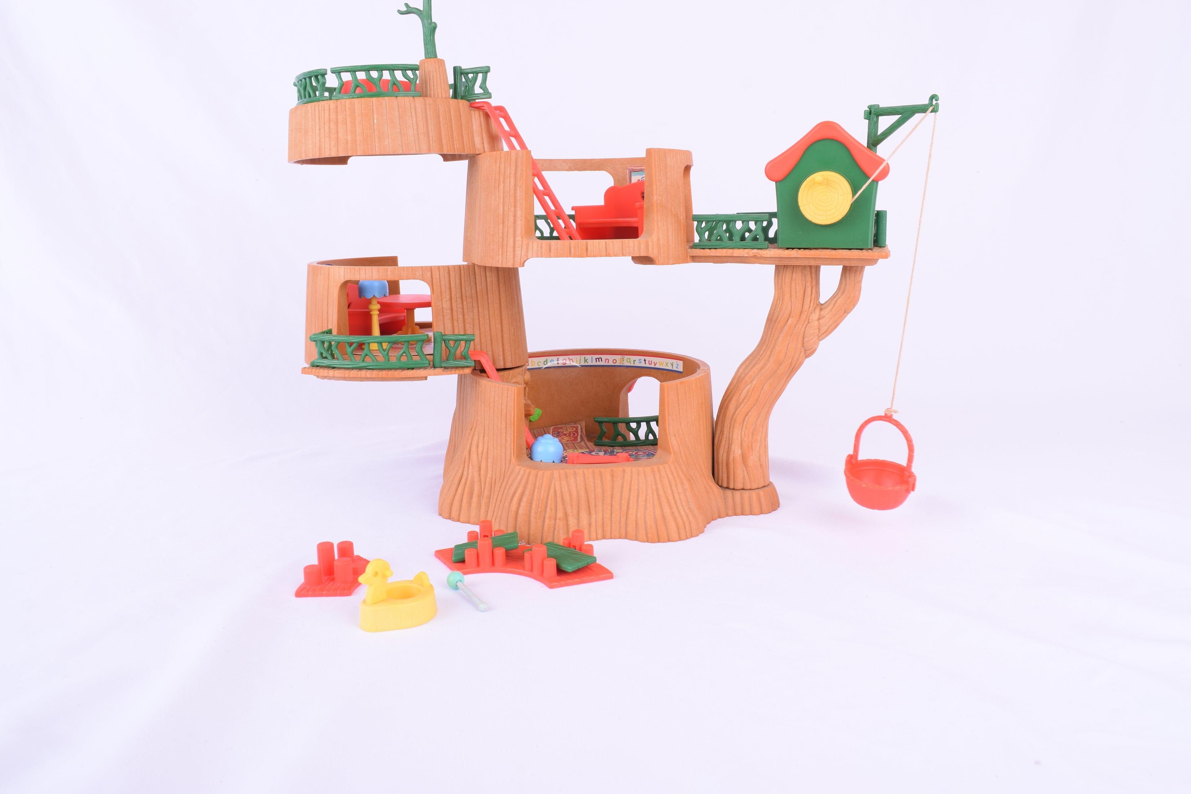 Vintage Sylvanian Families Nursery Treehouse
