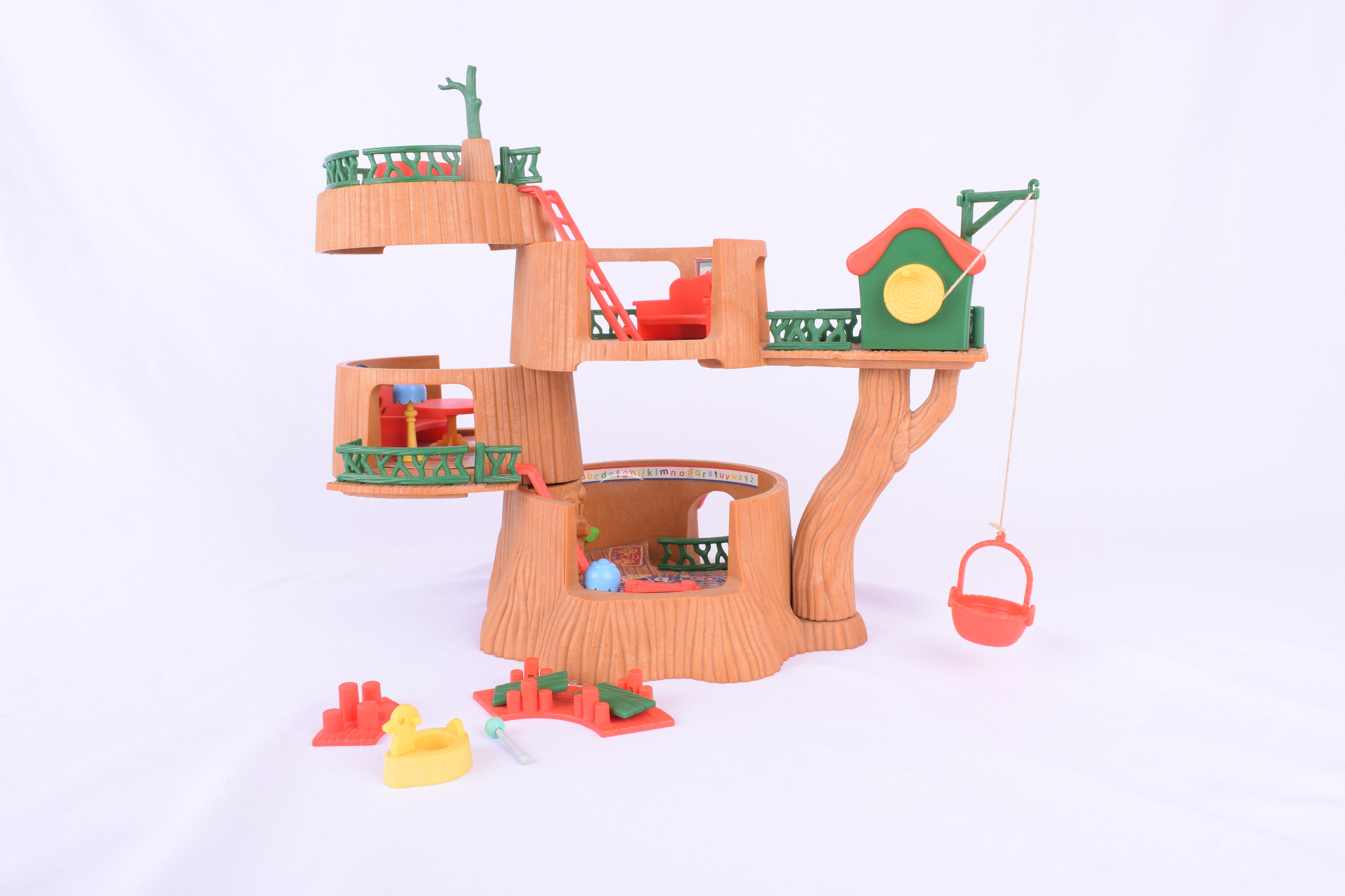 Vintage Sylvanian Families Nursery Treehouse