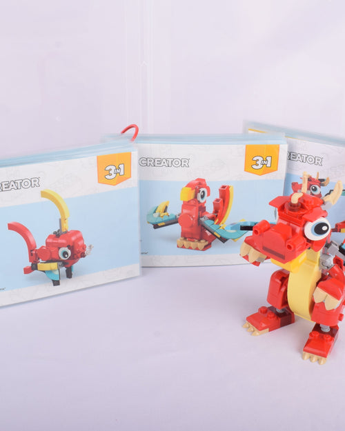 LEGO® 31145 - 3 in 1 Creator Dragon, Fish & Parrot
