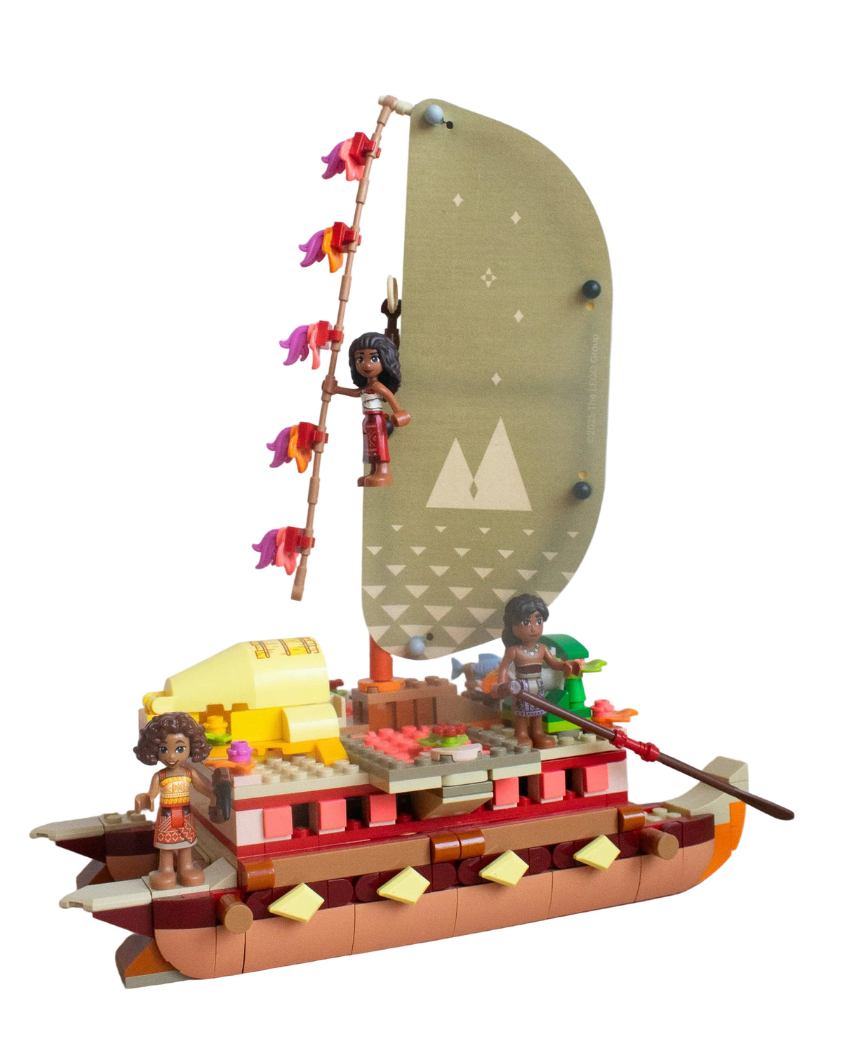LEGO® 43270 Moana's Adventure Canoe