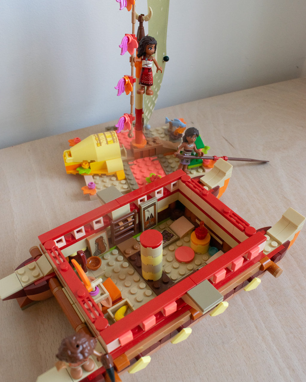 LEGO® 43270 Moana's Adventure Canoe