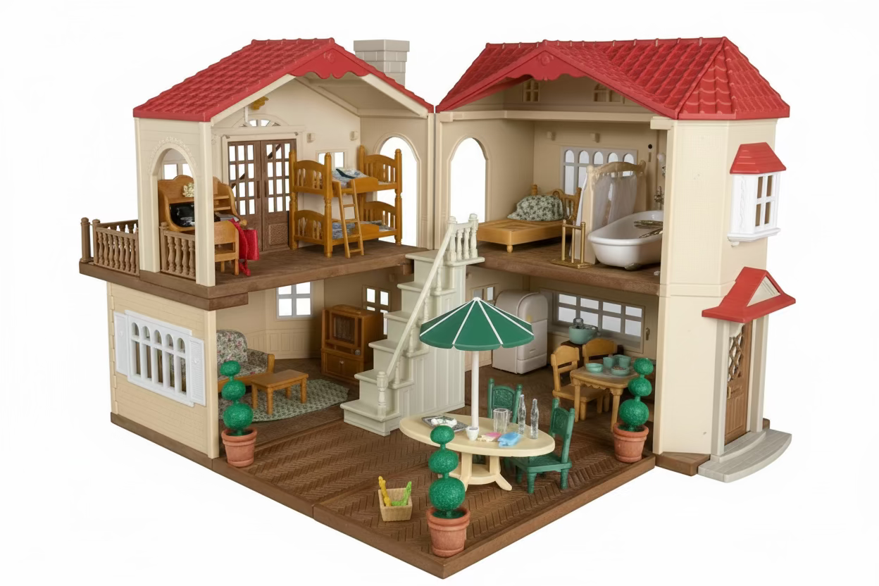 Sylvanian Families® Replay Remix - The Red Roof Country Manor