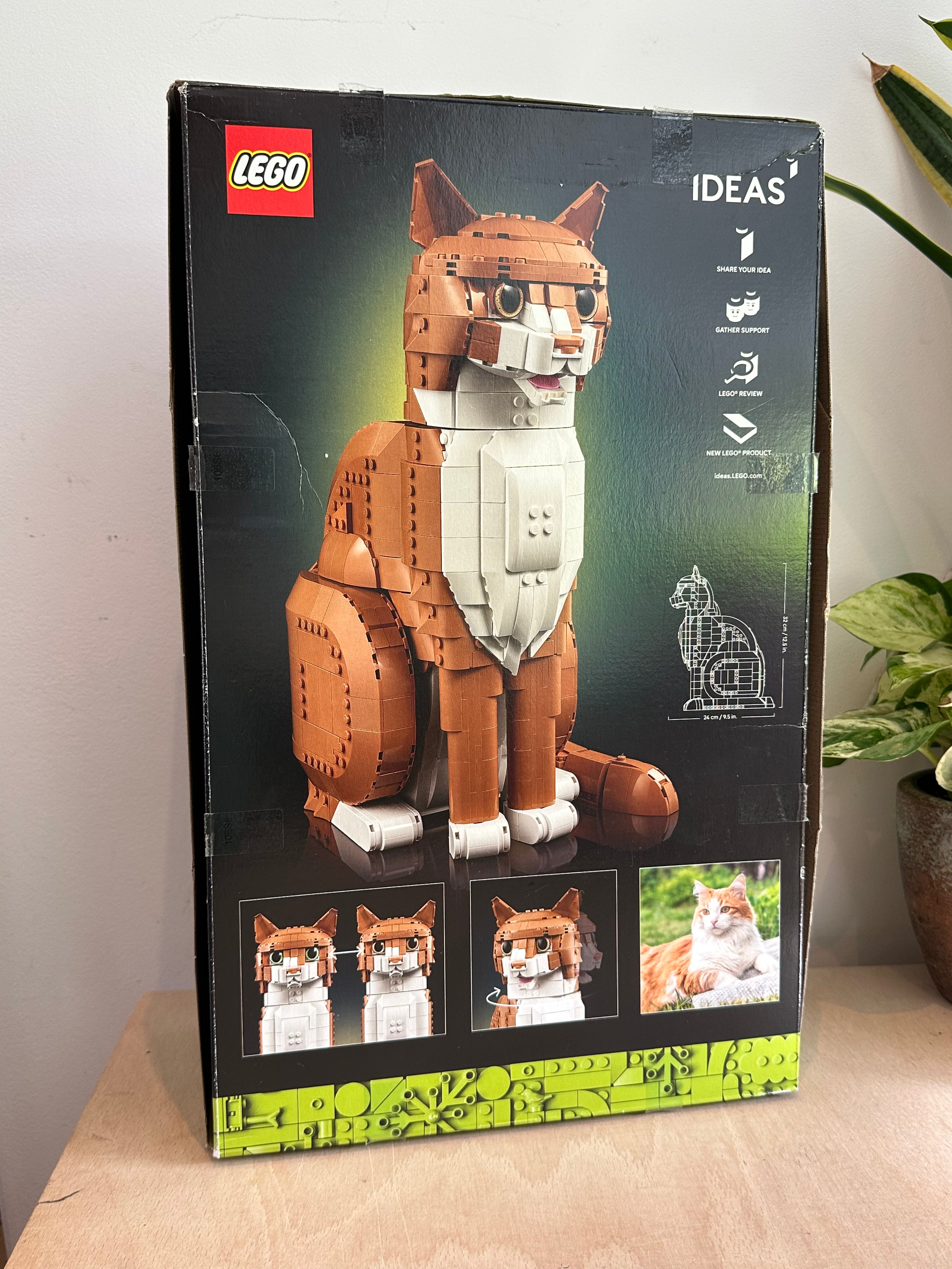 LEGO® 21376 Ideas - Orange Cat