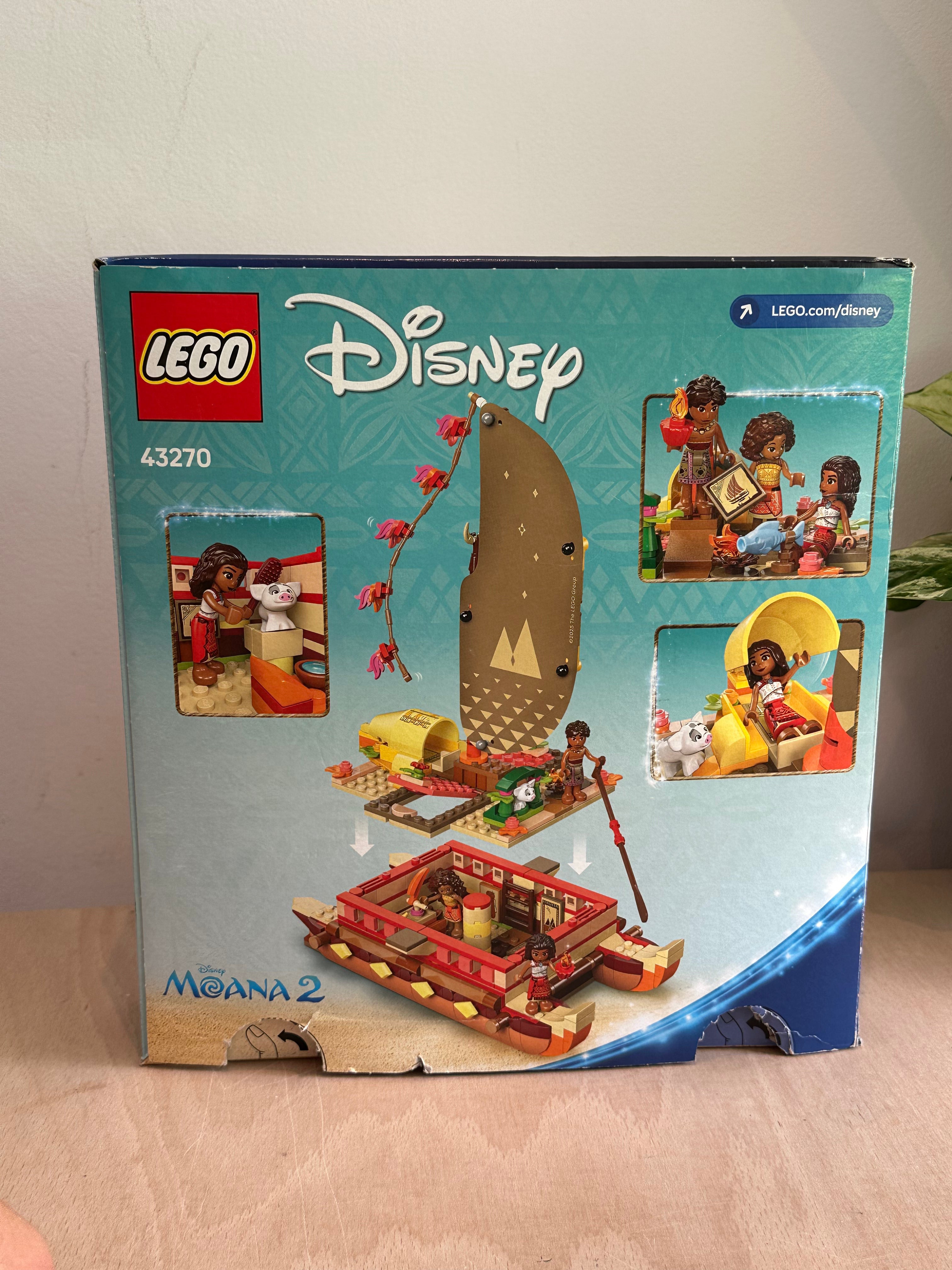 LEGO® 43270 Moana's Adventure Canoe