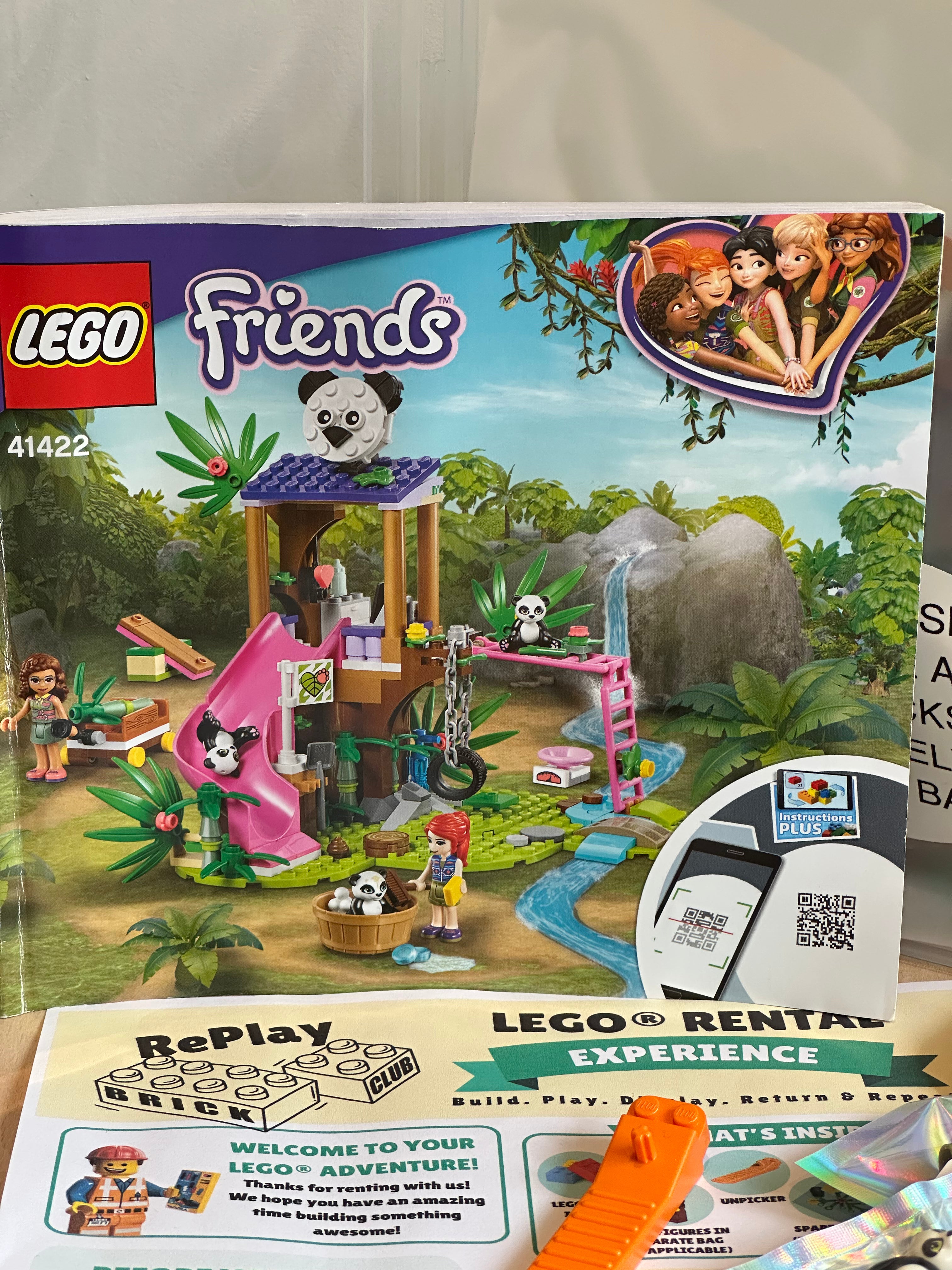LEGO® 41422 Panda Jungle Tree House